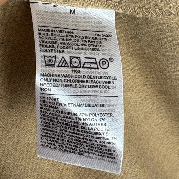 Old Navy Tan Shacket. Unisex - Picture 11 of 12